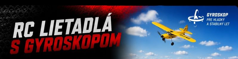 rc lietadla s gyroskopom
